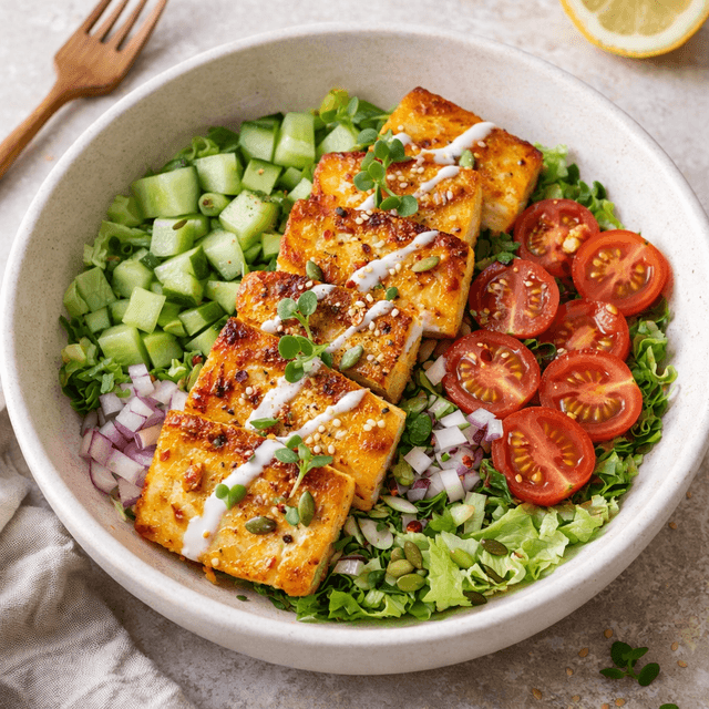 Paneer Tikka Salad