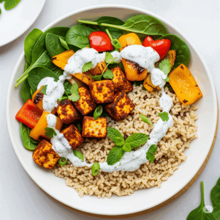 Paneer Tikka Bowl (Weight Loss)