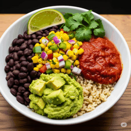 Mexican Rice Bowl (Muscle Gain)