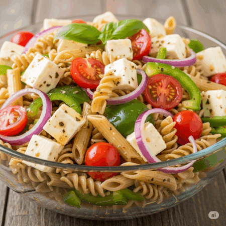 Classic Pasta Salad (Muscle Gain)