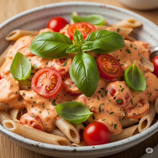 Creamy Tomato Penne (Muscle Gain)